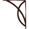 Ekena Millwork Miller Wrought Iron Bracket, (Single center brace), Antiqued Copper 1 1/2"W x 10"D x 12"H BKTM01X10X12SMIACO - alternate 5